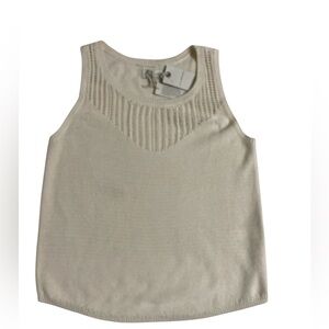 Lucky Brand Ivory Knit Top